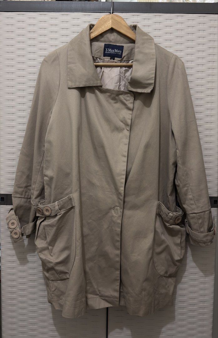 s.max Mara Trench Coat (Category: Coats, Jackets and Outerwear) located in Santa Cruz. Submitted by hongkongmarketph (Listing ID 1464530928, Image 1). Description: excellent condition makapal, mabigat tela size medium 23 width / 33 length .