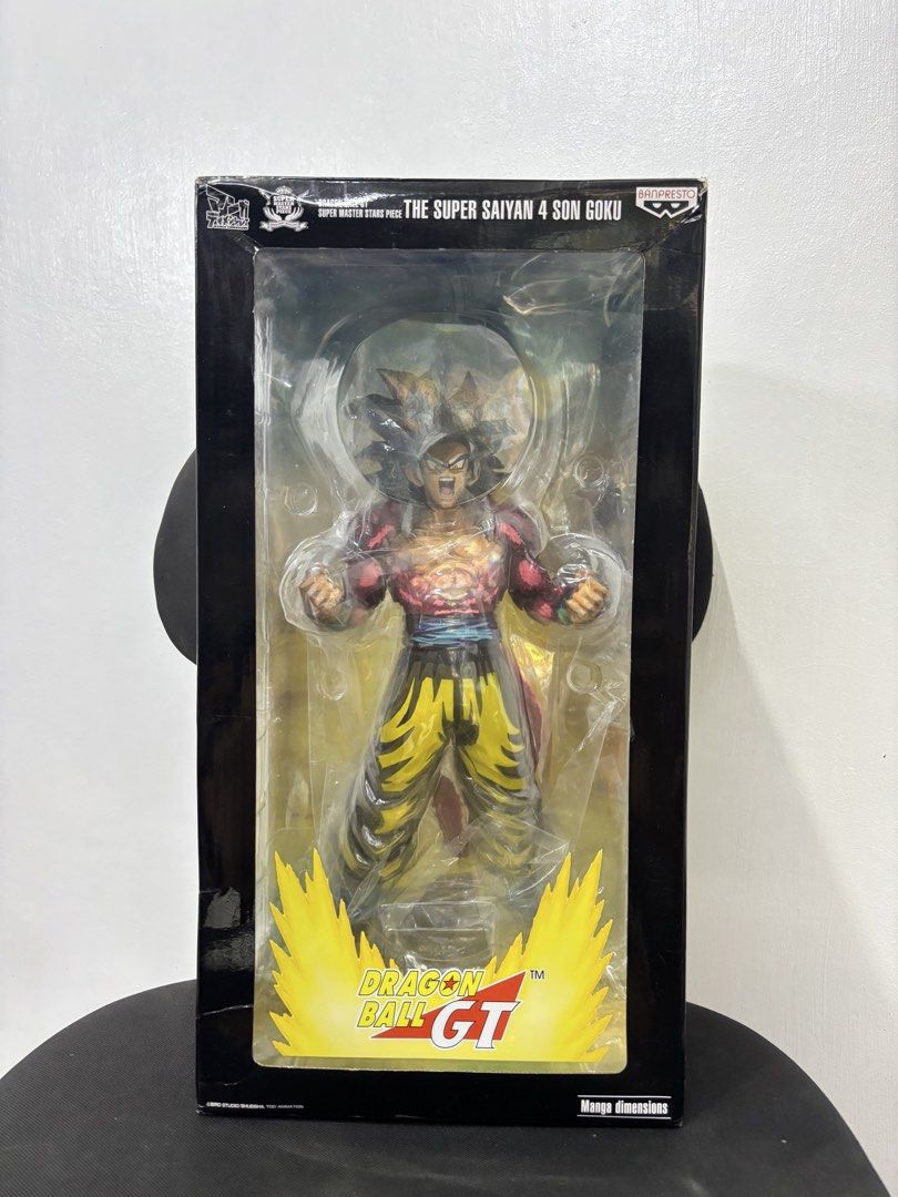 SMSP SSJ4 Goku MD (Category: Figurines & Statues) located in Bulacan. Submitted by funkopatsaiyajin (Listing ID 1464458486, Image 1). Description: SMSP SSJ4 Goku - BIB Back in Box 8.5/10 Box condition SJDM Bulacan / North Caloocan LBC / Lalamove / Grab Express / Drop&Go GCash / GoTyme / Maribank / Maya Express.