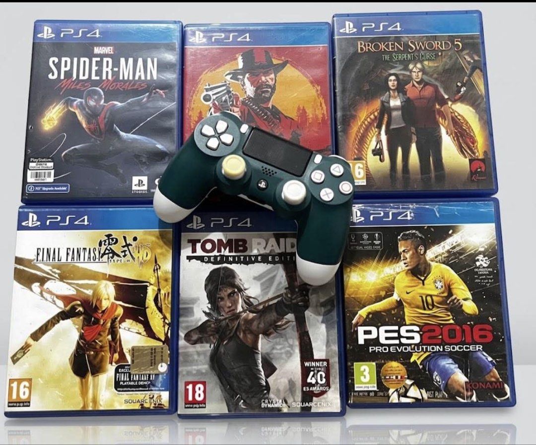 Sony PlayStation 4 (PS4) Slim Console Bundle with Games & Controller (Category: PlayStation) located in Manila. Submitted by jedreidolf86731 (Listing ID 1464504466, Image 2). Description: Basa para iwas tanong 🎮 PS4 1TB Fat Jailbroken + Controller + 6 Games For Sale: PS4 1TB Jailbroken Selling my PS4 console with controller and 6 games included. Included: 🎮 PS4 1TB Console — Jailbroken 🎮 1 Controller 🎮 6 Games: Red Dead Redemption 2 Marvel’s 