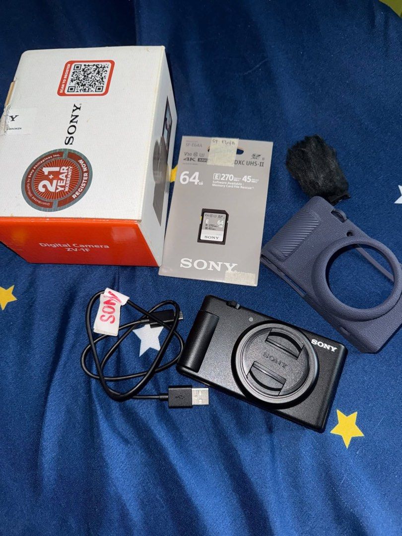 Sony ZV1-F (Category: Cameras) located in Manila. Submitted by saicyxy (Listing ID 1464476224, Image 2). Description: For sale: Sony ZV1-F - good as new - with silicone case and tempered glass since day 1 - SD card included.