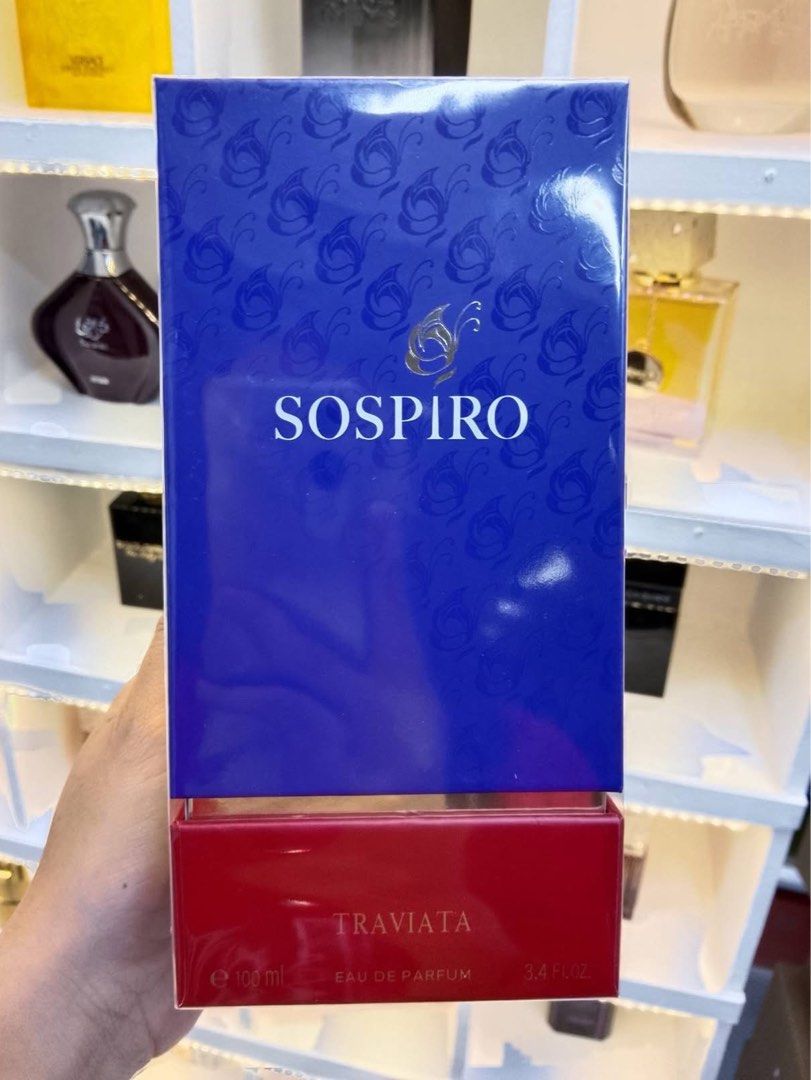 SOSPIRO TRAVIATA EDP | PREMIUM QUALITY (Category: Fragrance & Deodorants) located in Quezon City. Submitted by embere_shop (Listing ID 1464443455, Image 1). Description: 📌 Perfect for yourself or as a gift! ✨ Whether you’re treating yourself or looking for a gift for birthdays and any special occasion, this is a great choice. 💗 The scent is very close to 0G and long-lasting, perfect if you want something that smells premium without going over b