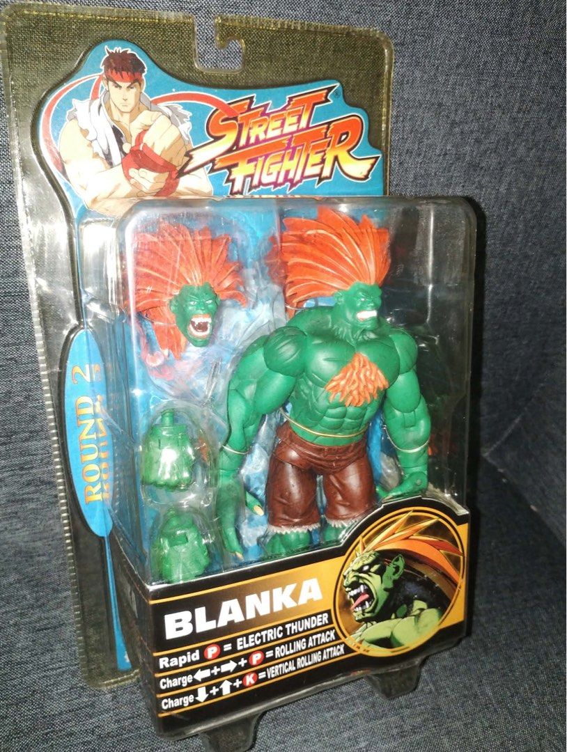 SOTA ROUND 2 BLANKA (SEALED) (Category: Action & Battle Toys) located in Paranaque City. Submitted by mikkopalma (Listing ID 1464533444, Image 1). Description: For sale SOTA ROUND 2 Blanka - 4,800 Sealed. MISB. What you see is what you get. Payment: BPI Shipping: Grab or lalamove only Location: Better living Paranaque.