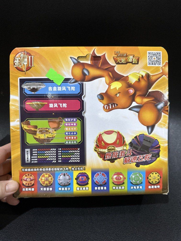 Spinning top battle toy set (Category: Kids Toys) located in Manila. Submitted by krystalchewey_ (Listing ID 1464512164, Image 3). Description: Bnew Actual Photo Posted 199php Spinning Top .