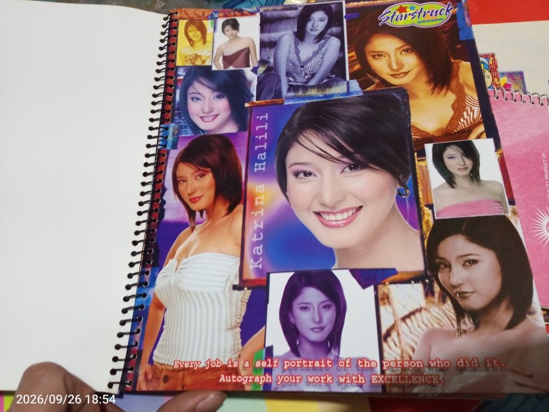 STARSTRUCK Notebook Covers and Catalouge (Category: Everything Else Others) located in Davao. Submitted by banana.pancake (Listing ID 1464524788, Image 2). Description: Take all 7pcs Notebook covers + 1 Thick Starstruck Catalouge will send more photo to intered buyer..