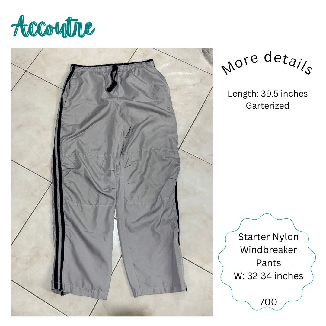 Starter Nylon Windbreaker Pants (Category: Joggers) located in Pasig City. Submitted by accoutre (Listing ID 1464408777, Image 1). Description: .
