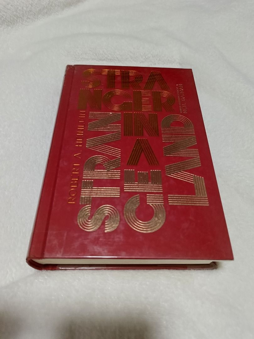 Stranger in a Strange Land by Robert A. Heinlein (Category: Storybooks) located in Quezon City. Submitted by prelovedbooks2026 (Listing ID 1464382952, Image 1). Description: Price: Final - Let's save each other's time Annotations (if any: written with a PERMANENT BALLPOINT PEN, that's why it's CHEAP) NO TO LOW BALLERS (BARAT). WE'RE LISTING OUR STUFF BECAUSE WE NEED TO. - Name inscribed inside the front cover - Minor discoloration and foxing on i