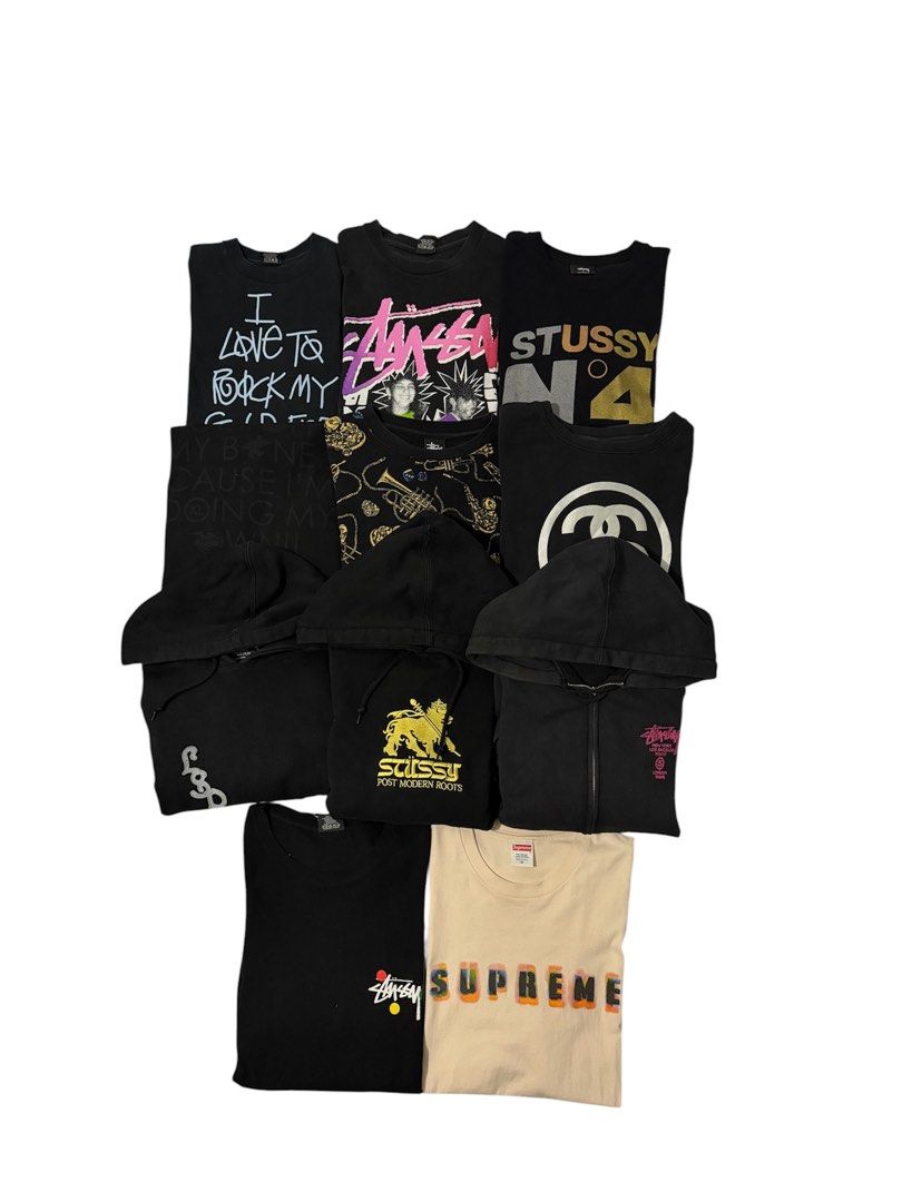 Stussy bundle’s (Category: Tshirts & Polo Shirts ) located in Dagupan City. Submitted by deals_nsteals00 (Listing ID 1464512156, Image 1). Description: FOR SALE STREETWEAR BUNDLE’s All in good condition ₱19,000 shipped.