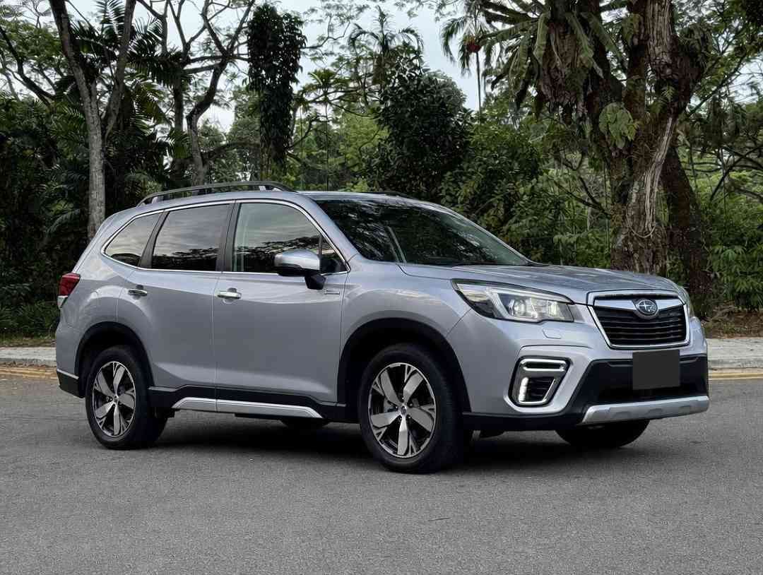 Subaru Forester e-BOXER Mild Hybrid 2.0i-S EyeSight (A) (Category: Used Cars) located in Singapore. Submitted by carousell_certified_partners (Listing ID 1464435965, Image 1). Description: Fully Agent Maintained by motor image with LOW MILEAGE and GUARANTEED PRISTINE CONDITION! Backed by a LIFETIME ENGINE WARRANTY for maximum peace of mind! BEST VALUE Forester in the market, Enjoy the smooth & efficient 2.0L Boxer Mild Hybrid system, Symmetrical 