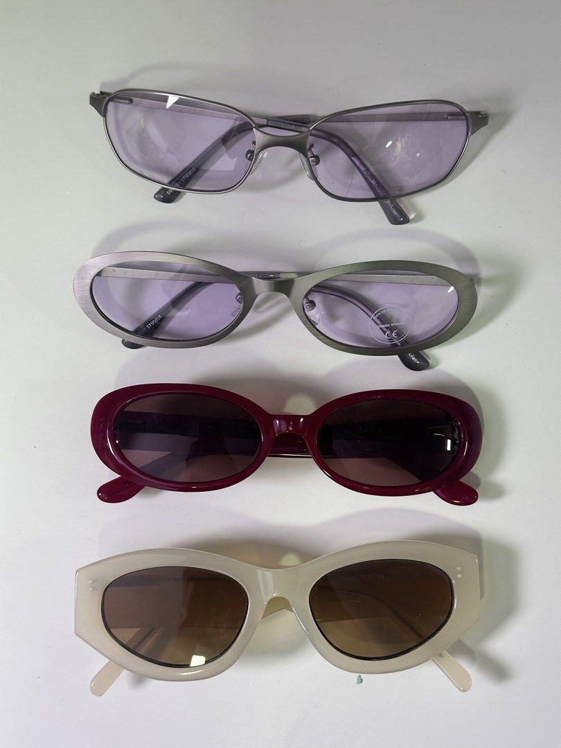 Sunnies Studio Eyewear (Category: Sunglasses & Eyewear) located in Quezon City. Submitted by chisatoandlucy (Listing ID 1464528390, Image 1). Description: selling for 400 pesos each devon cherry alba bone uma lilac aspen lilac does not come with case. will pack safe for delivery. i can sell it for cheaper if getting take all! .