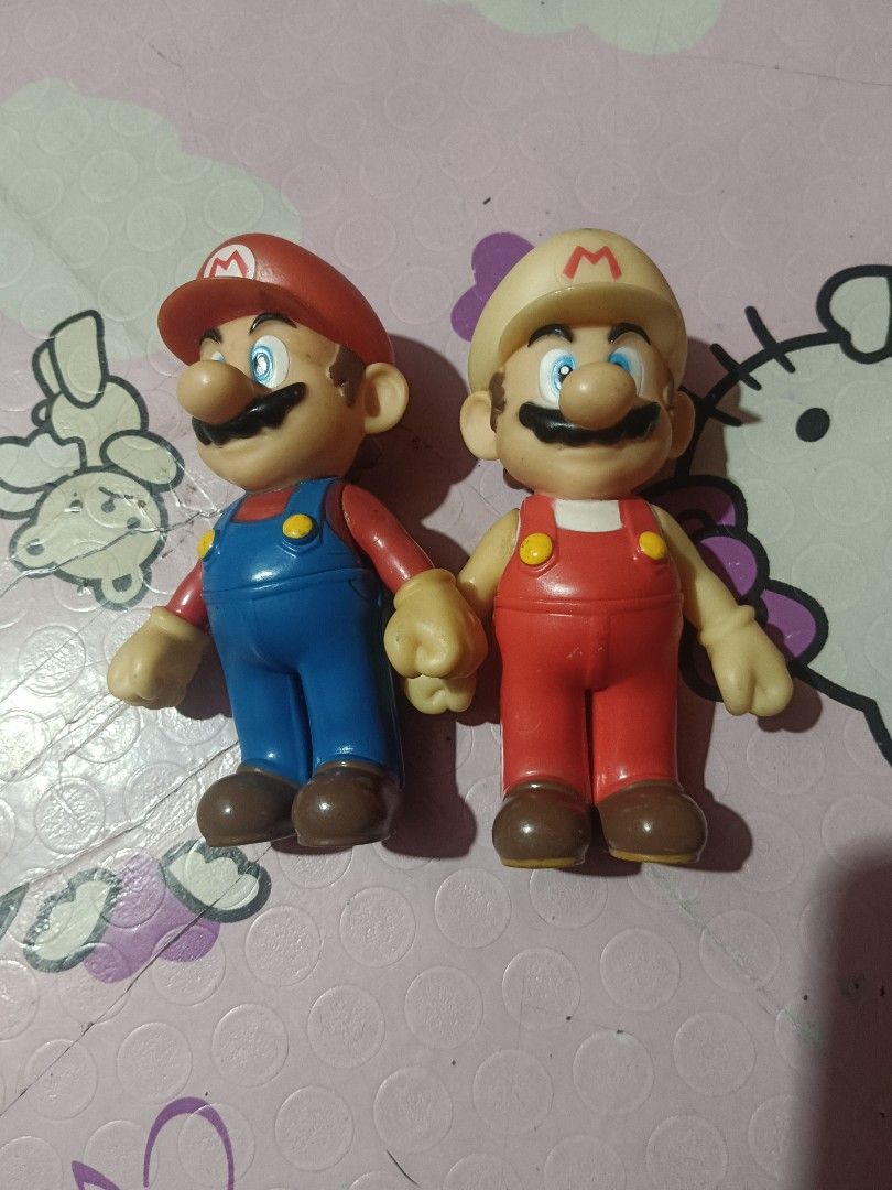 Super Mario bros (Category: Action & Battle Toys) located in Pasig City. Submitted by rednaxela_rich (Listing ID 1464560647, Image 3). Description: 11pcs Mario characters set as is wysiwyg.