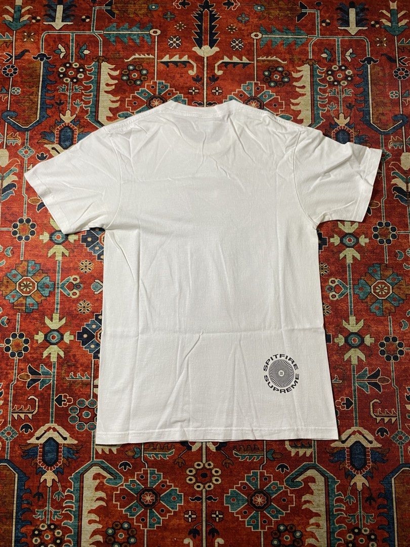 SUPREME X SPITFIRE TEE (Category: Tshirts & Polo Shirts ) located in Antipolo. Submitted by asiansnot613 (Listing ID 1464484401, Image 3). Description: wts supreme spitfire classic swirl tee 18x27 | used - good authentic 1.4k shipped dm for more details. antipolo city, rizal📌.