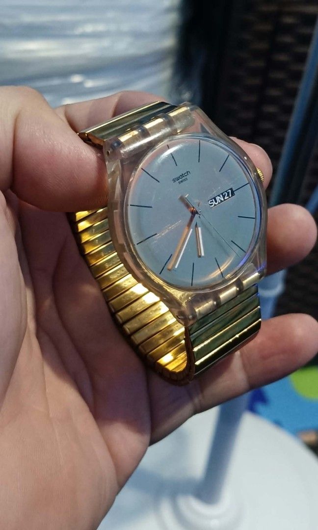 Swath watch (Big size) (Category: Men's Watches) located in Cavite. Submitted by zildian (Listing ID 1464411277, Image 2). Description: original adjustable goods for mens... slightly scratch lng po.. but still good unit.. pm lng po sa interested Salamt..