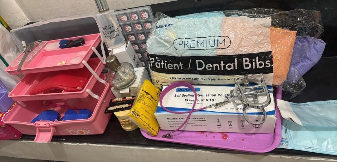 take all dentistry tools (Category: Medical Supplies & Tools) located in Manila. Submitted by xoxo_tine (Listing ID 1464499116, Image 2). Description: TAKE ALL 4,500.
