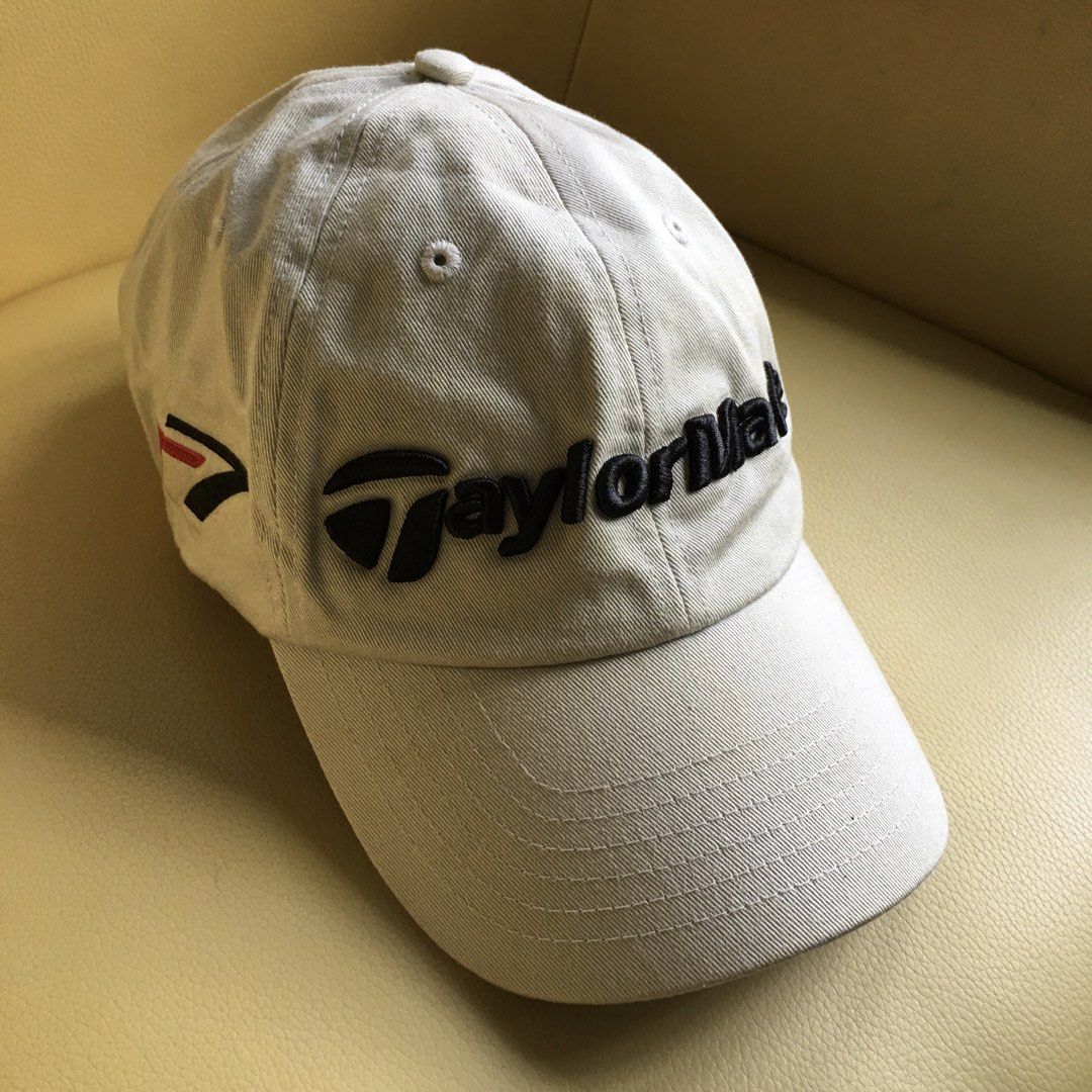 Taylor Made Burner R7 Cap (Category: Caps & Hats) located in Tarlac. Submitted by greatfindstrlc (Listing ID 1464357299, Image 1). Description: For both baseball and golf, light colored cotton cap with black woven label with TaylorMade and Tmax Gear co-branding. Generally old and in good condition only needs to be somehow cleaned to be perfect..