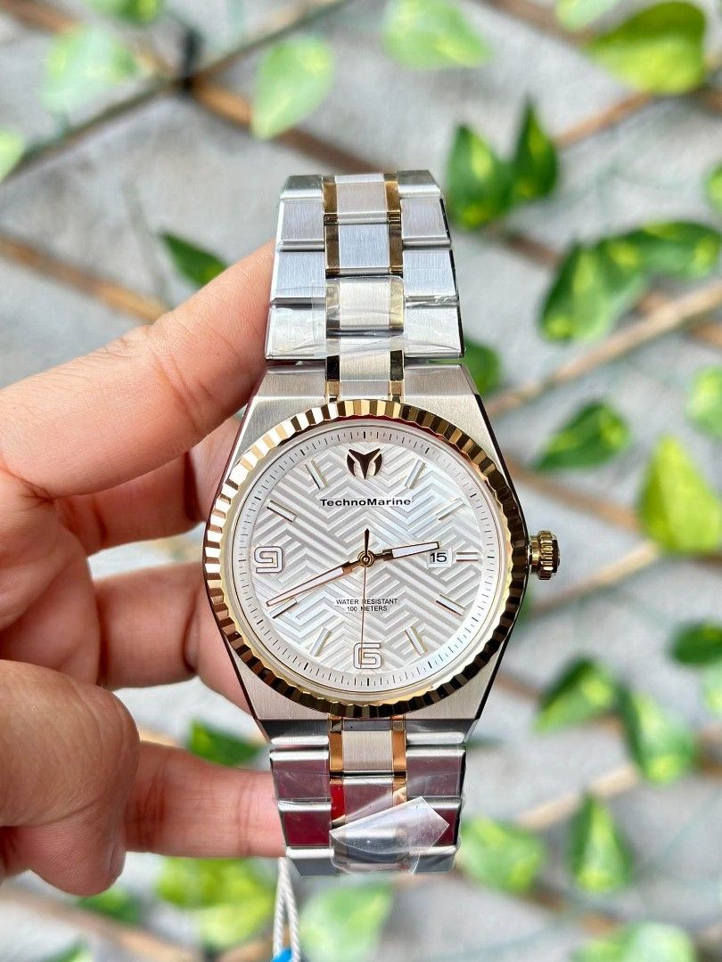 TechnoMarine (Category: Women's Watches) located in Toledo. Submitted by sissyoriginalstuff (Listing ID 1464366242, Image 3). Description: Techn🅾️m🅰️rine Terra Nova TM 225058❗ kha26 42mm Unisex 2 tone gold ₱7,399 . . . . "Please note: I am not connected to or officially associated with the brand. I only re-sell original items sourced from legitimate suppliers.". . . @sissy_original_stuff #watchph #urph #sissyoriginalstuff #invictaph #technomari