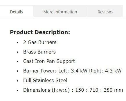 Tecnogas Gas Stove GS200BCSS (Category: Cookers) located in Taguig. Submitted by mightydragon.098569 (Listing ID 1464434014, Image 3). Description: Tecnogas Gas Stove for sale Bentang Palugi!! Less 10% off pa from LAZ*DA DISCOUNTED PRICE wala na kayo mahahanap na mas mura. Pwede delivery or pickup (Taguig). If delivery, shoulder ni buyer expenses. RFS: NEED CASH.