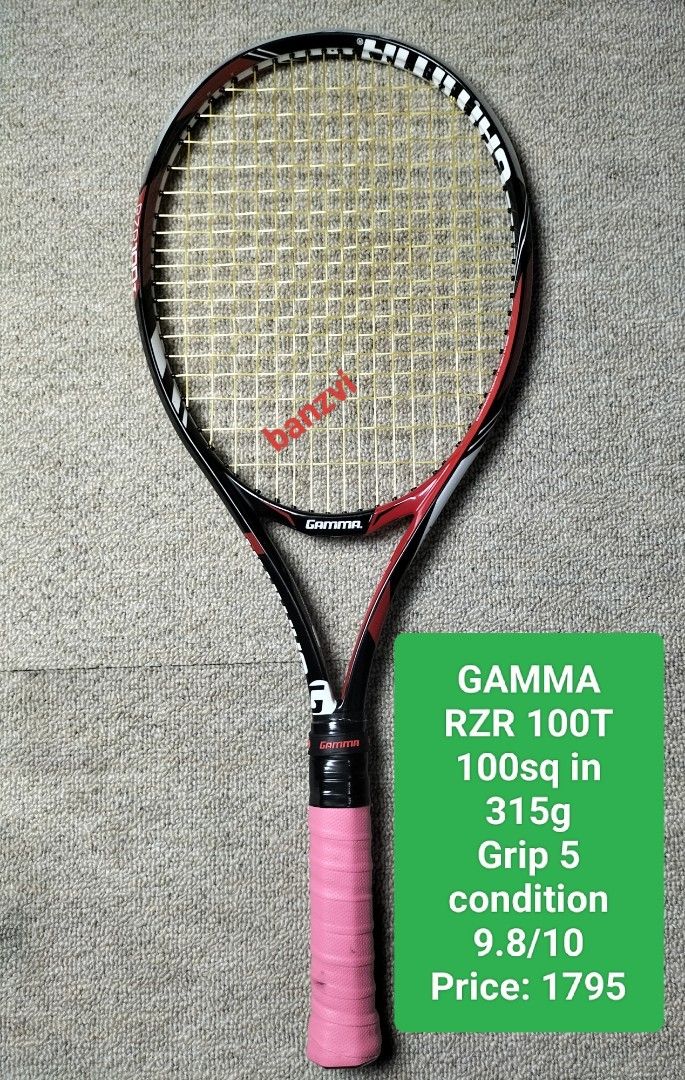 Tennis Racquet (Category: Racket and Ball Sports) located in Cainta. Submitted by banzvi73 (Listing ID 1464377033, Image 3). Description: 👍💯 original 👉NO COD/COP PROVINCE 👉Shipping Nationwide 📍 Cainta Rizal PRICES POSTED ON EACH PICTURE 👈.