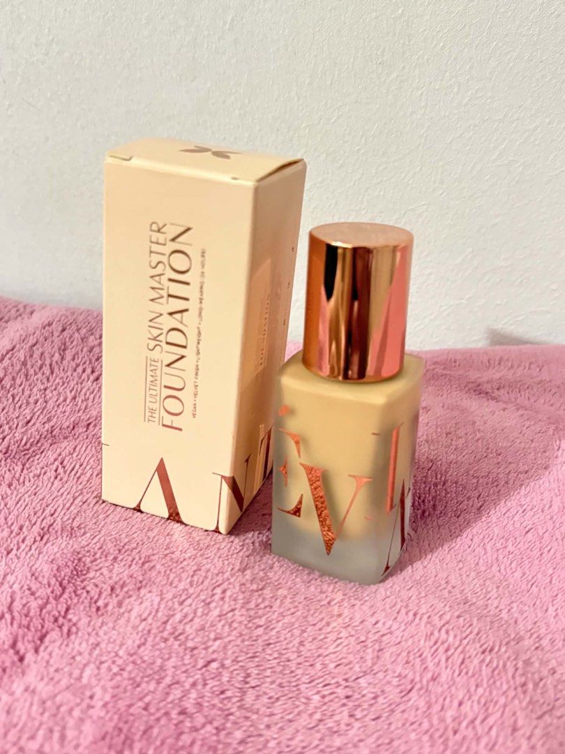 Teviant | The Ultimate Skin Master Foundation (Category: Makeup) located in Manila. Submitted by bigpinkheart (Listing ID 1464498180, Image 1). Description: Teviant | The Ultimate Skin Master Foundation Shade: Toffee- 98% full! used once Bought this for 995 at LOOK North Edsa - Will give teviant concealer for free ⭐️.