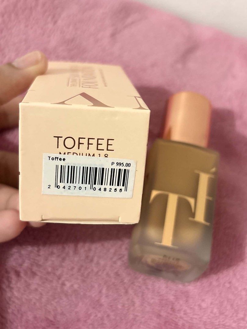 Teviant | The Ultimate Skin Master Foundation (Category: Makeup) located in Manila. Submitted by bigpinkheart (Listing ID 1464498180, Image 3). Description: Teviant | The Ultimate Skin Master Foundation Shade: Toffee- 98% full! used once Bought this for 995 at LOOK North Edsa - Will give teviant concealer for free ⭐️.