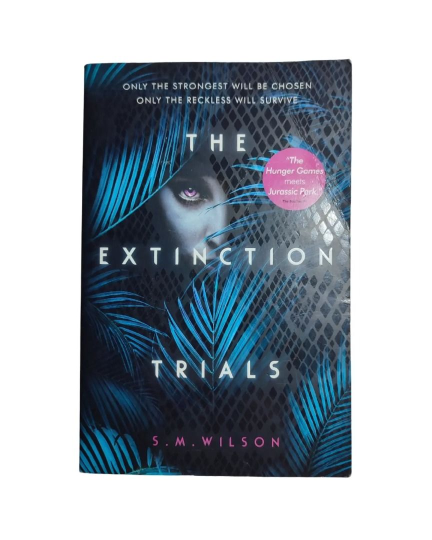 The Extinction Trials by S.M. Wilson (Category: Storybooks) located in Roxas City. Submitted by ajsarrosa17 (Listing ID 1464426073, Image 1). Description: Pre-loved but not abused! Protected with plastic cover Fantasy Young Adult Dystopia Science Fiction Fiction Dinosaurs Adventure You can PM the "The Seaside Stories" FB page, Instagram or Tiktok for inquiries or PM me here. BIR and DTI registered.