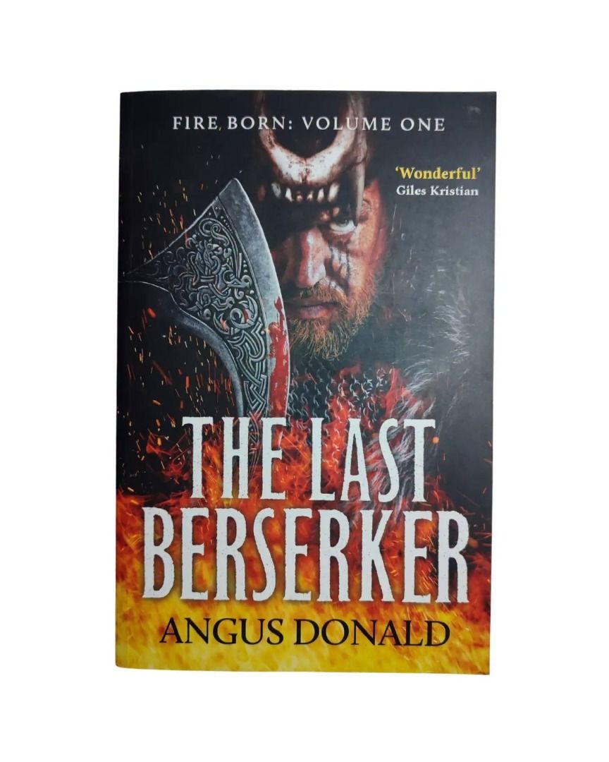 The Last Berserker by Angus Donald (Category: Storybooks) located in Roxas City. Submitted by ajsarrosa17 (Listing ID 1464435446, Image 1). Description: Pre-loved but not abused! Protected with plastic cover Historical Fiction Fantasy Historical Fiction Adventure You can PM the "The Seaside Stories" FB page, Instagram or Tiktok for inquiries or PM me here. BIR and DTI registered.