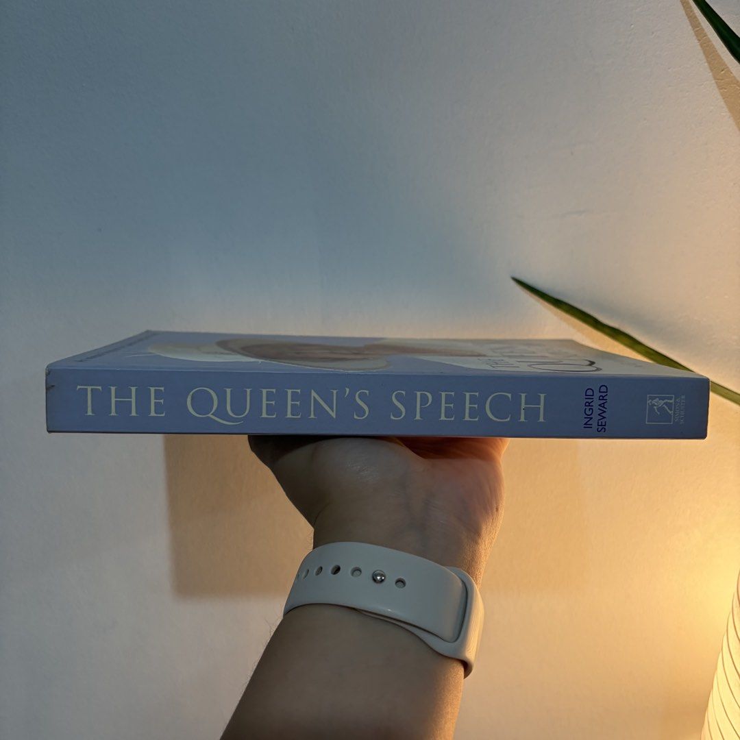 The Queen's Speech by Ingrid Seward (Category: Storybooks) located in Manila. Submitted by ajdeclutter (Listing ID 1464530271, Image 2). Description: - An intimate portrait of Queen Elizabeth II in her own words. - Explores her speeches and offers insight into her character. - Covers her first broadcast in 1940 through to the twenty-first century. - heavy tanning and foxing.