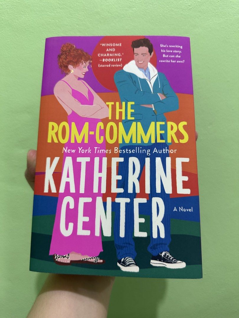 The Rom-Commers by Katherine Center (Category: Storybooks) located in Pasig City. Submitted by _ayennn_ (Listing ID 1464441772, Image 1). Description: ✨ Liked New | Read once -Bought from National Book Store -Authentic copy -Very good condition -Read only once -With a slight crease on the side -No other major flaws -Overall in great condition and still looks almost new.