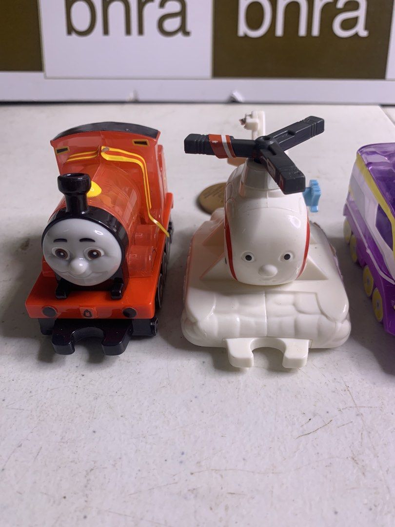 Thomas Trains - Japan McDo Meal Toys (Category: Kids Toys) located in Carmona. Submitted by bihira (Listing ID 1464377899, Image 2). Description: Thomas Trains - Japan McDo Meal Toys - WYSIWYG - As is - played condition.