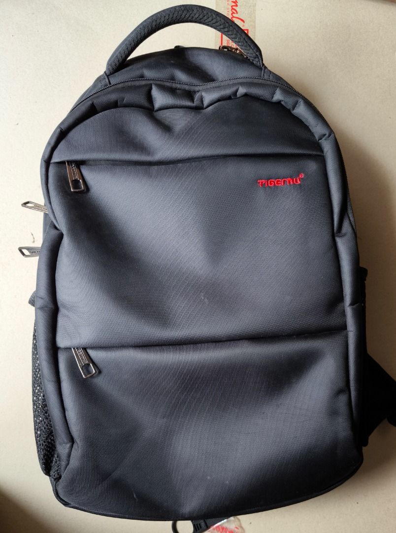 Tigenu Laptop Bag (Category: Backpacks) located in Manila. Submitted by rse05 (Listing ID 1464374954, Image 1). Description: Tigernu Laptop Bag Used only during RTO 2x a month for 2 years. Has minor Flaws but still usable, can fit 15 inch laptop RFS: Decluttering Open for LBC COP and meetup .