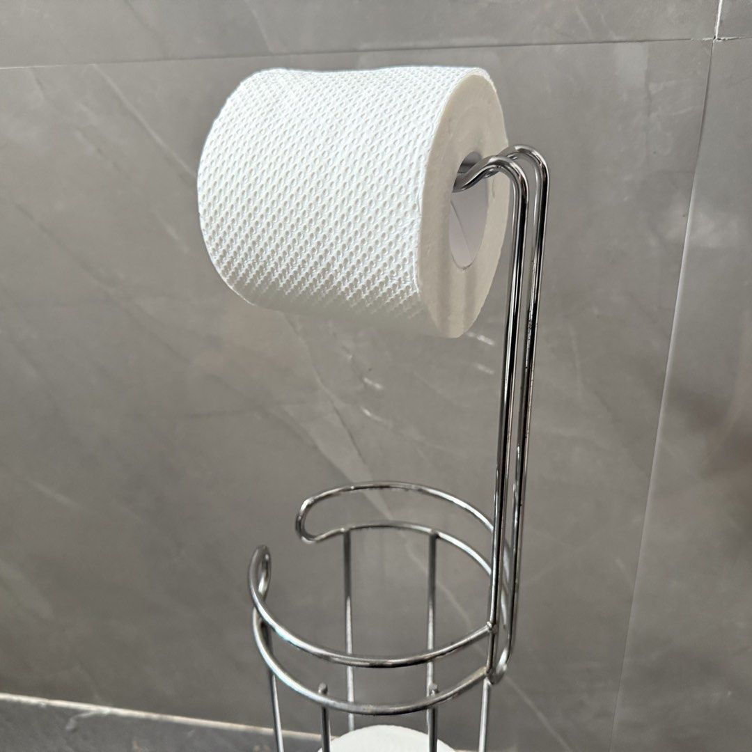 Tissue Roll Holder Stand (Category: Bathroom & Kitchen Fixtures) located in Marikina City. Submitted by lovegoeson (Listing ID 1464371459, Image 2). Description: For holding tissue roll and for your stock.