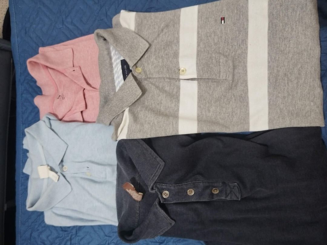 Tommy H& M mens L-XL set (Category: Tshirts & Polo Shirts ) located in Marikina City. Submitted by declutteringmomma2022 (Listing ID 1464360277, Image 1). Description: Location marikina.