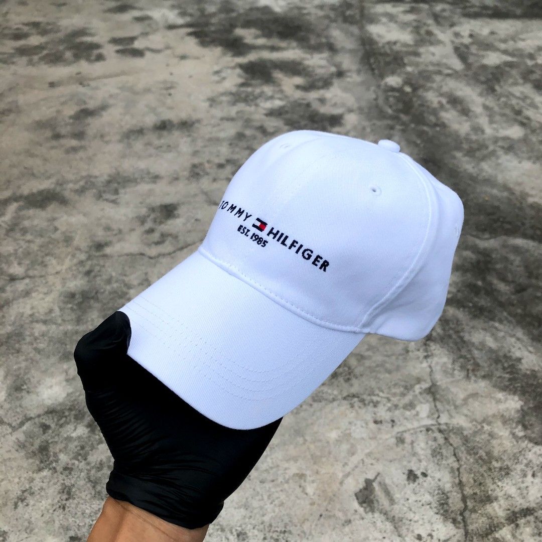 Tommy Hilfiger EST 1985 Cap (Category: Caps & Hats) located in General Santos City (Dadiangas). Submitted by blayzestuff (Listing ID 1464450164, Image 1). Description: Adult Size: Adjustable 📌 Manage your expectations: All items are either thrifted or brand new. Colors may vary due to photography lighting. ⚠️ Important Reminders: • First-payment basis only (secure your order by paying in advance). • No cancellation. • No refund or exchange. • No