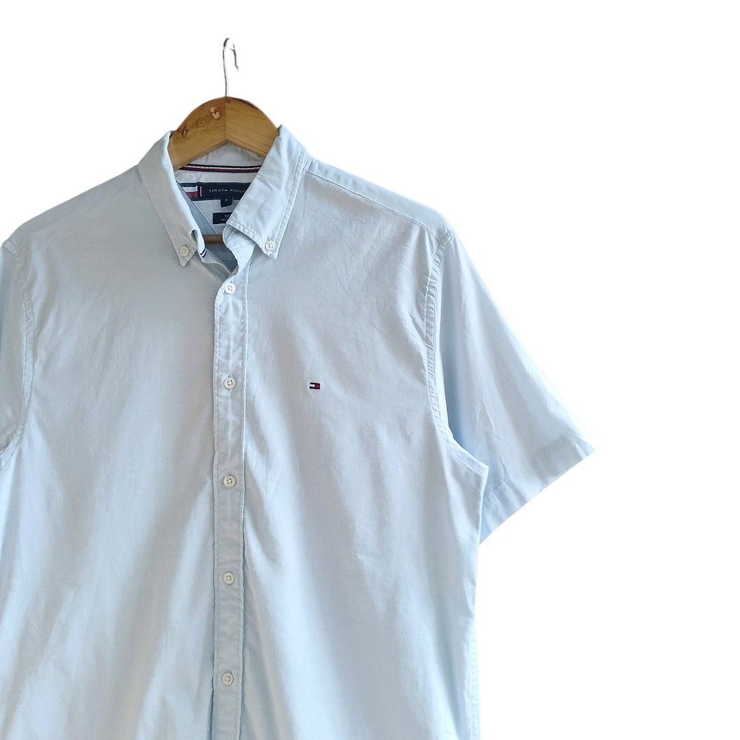TOMMY HILFIGER POLO LIGHT BLUE (Category: Formal Shirts) located in Paranaque City. Submitted by AlwaysOpen (Listing ID 1464467481, Image 2). Description: TOMMY HILFIGER LIGHT BLUE SIZE MED CAN FIT TO LARGE ( 21x29 ) EXCELLENT CONDITION / NO ISSUES 850+SF .