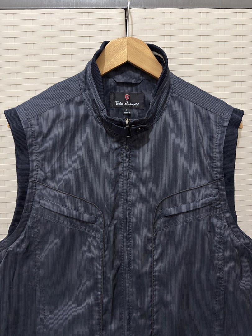 Tonino Lamborghini Vest (Category: Vests) located in Santa Cruz. Submitted by hongkongmarketph (Listing ID 1464531902, Image 3). Description: excellent condition size large 22 width / 26.5 length nice in actual, worth the price.
