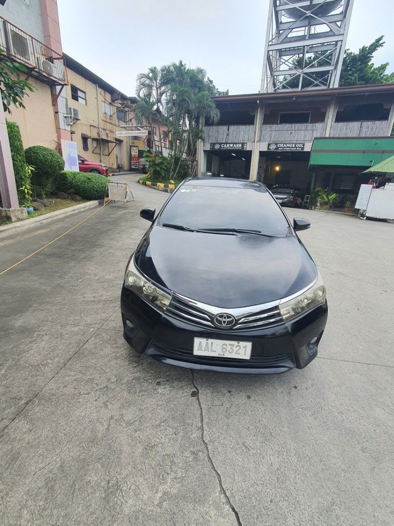 Toyota Corolla Altis 1.6 Auto (Category: Used Cars) located in Manila. Submitted by tony317405 (Listing ID 1464562197, Image 1). Description: Toyota Altis 2014 Model AT Transmission Color Altitude Black Odometer 119888 KM RFS Seldom Use where is as is very negotiable.