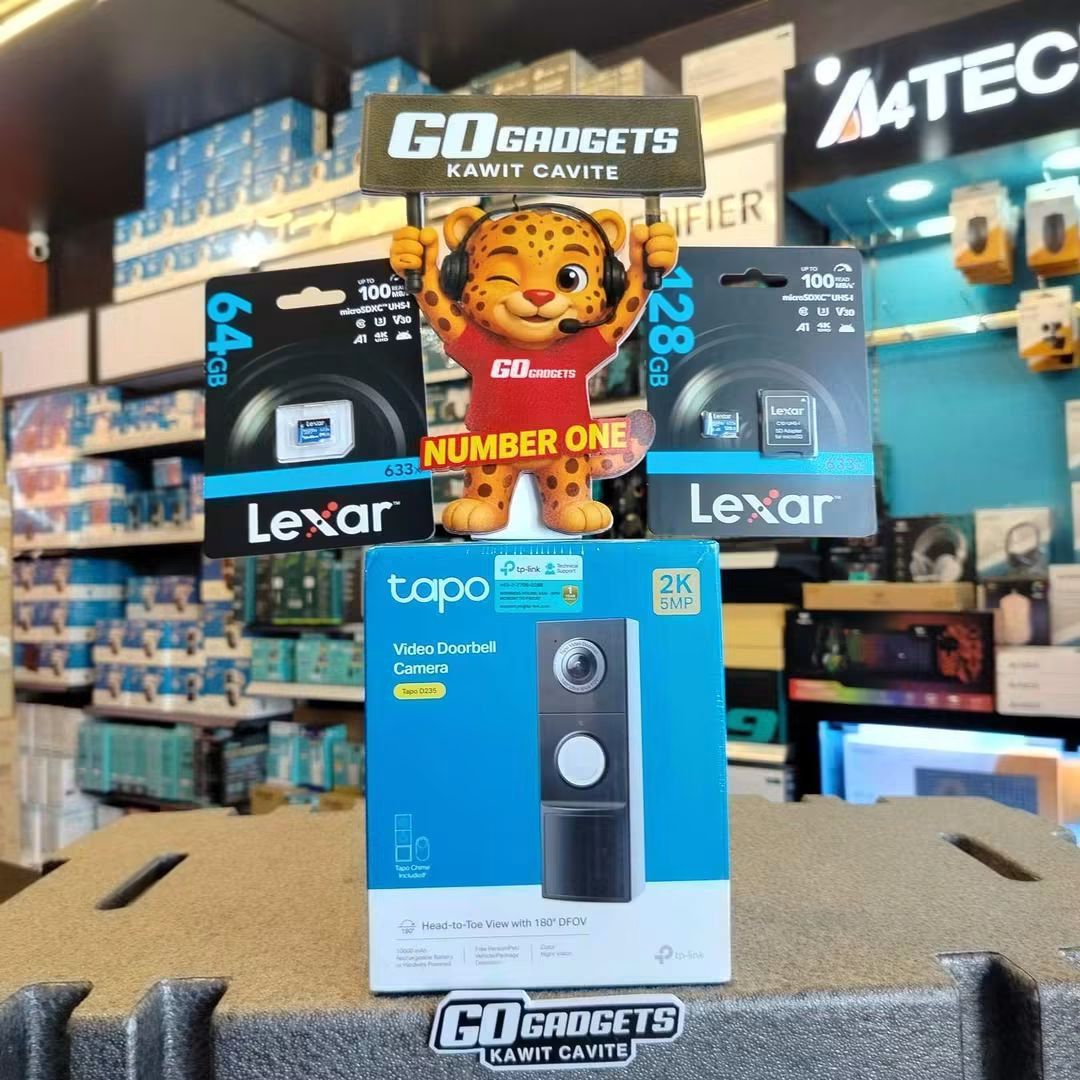 TP-Link Tapo D235 2K 5MP Smart Video Doorbell Camera (Category: Security Systems & CCTV Cameras) located in Caloocan City. Submitted by kentsalvador31 (Listing ID 1464519021, Image 1). Description: Mga ka-Gadget, 3 araw na lang at matatapos na ang ating special bundle promo para sa ating pinaka-premium smart video doorbell — ang TP-Link Tapo D235 2K 5MP Video Doorbell! Valid hanggang September 30, 2026 lang kaya habol na bago mahabutan ng katapus