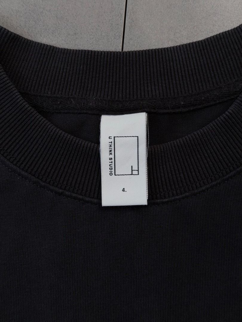 U Think Studio Heavy Oversized tee shirt (Category: Tshirts & Polo Shirts ) located in Cabanatuan. Submitted by argarments.ph (Listing ID 1464466807, Image 2). Description: Tagged: Size 4 on tag, fits XL Width 25" | Length 32" Condition: Great condition. Thick fabric Issue(s): Bit fade.