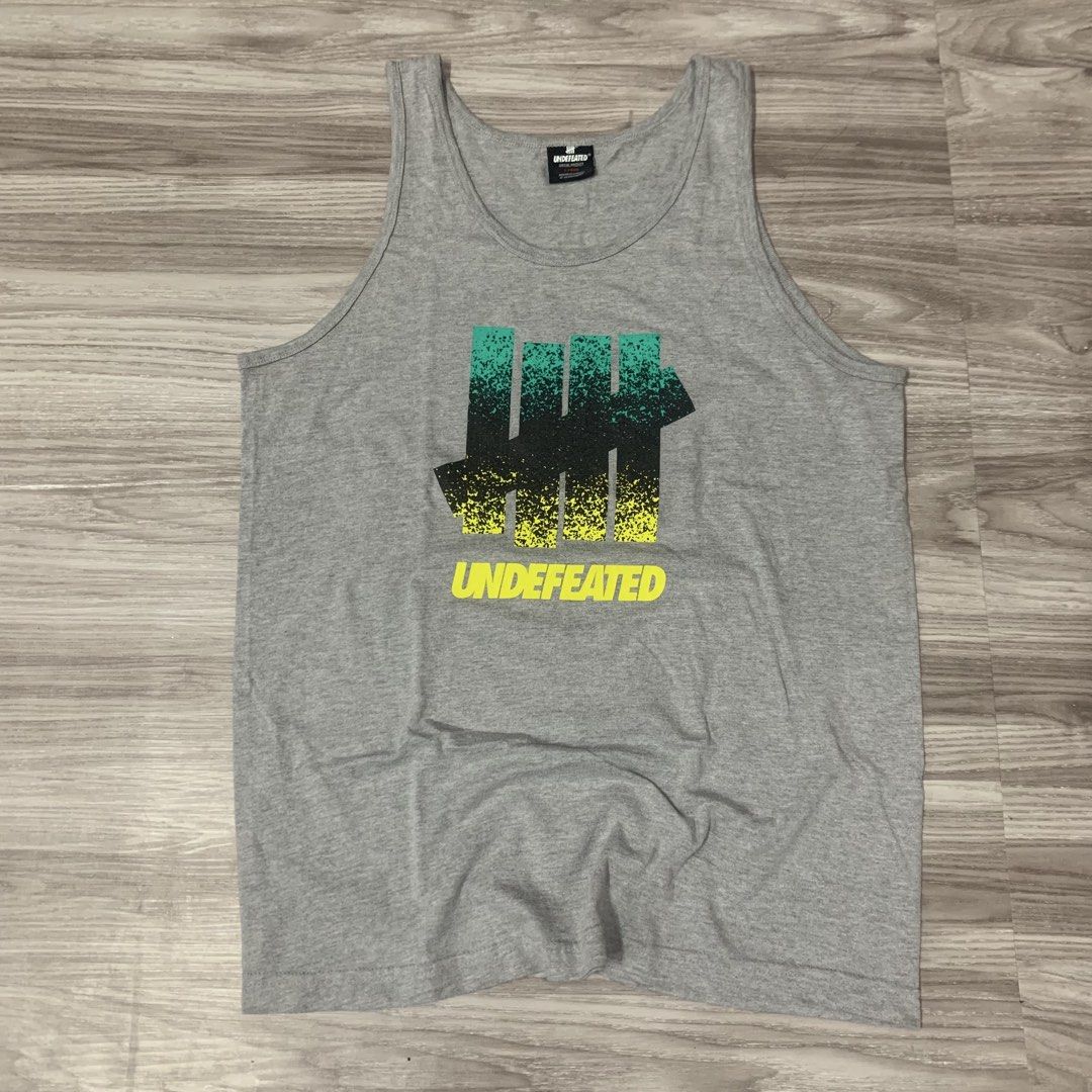 Undefeated tank top (Category: Tshirts & Polo Shirts ) located in Cavite. Submitted by yobubsss (Listing ID 1464553027, Image 1). Description: Size Large 22w 31L Good condition No issue.