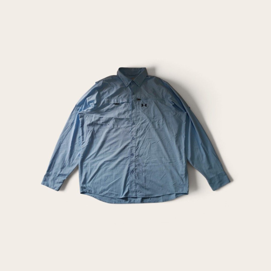 Under Armour Long Sleeve (Category: Formal Shirts) located in Guihulngan. Submitted by johnjohndripgoods (Listing ID 1464360849, Image 1). Description: UA LONG SLEEVE DIMES: 25x31.5 EXCELLENT CONDITION NO ISSUE OPEN FOR VC DM.