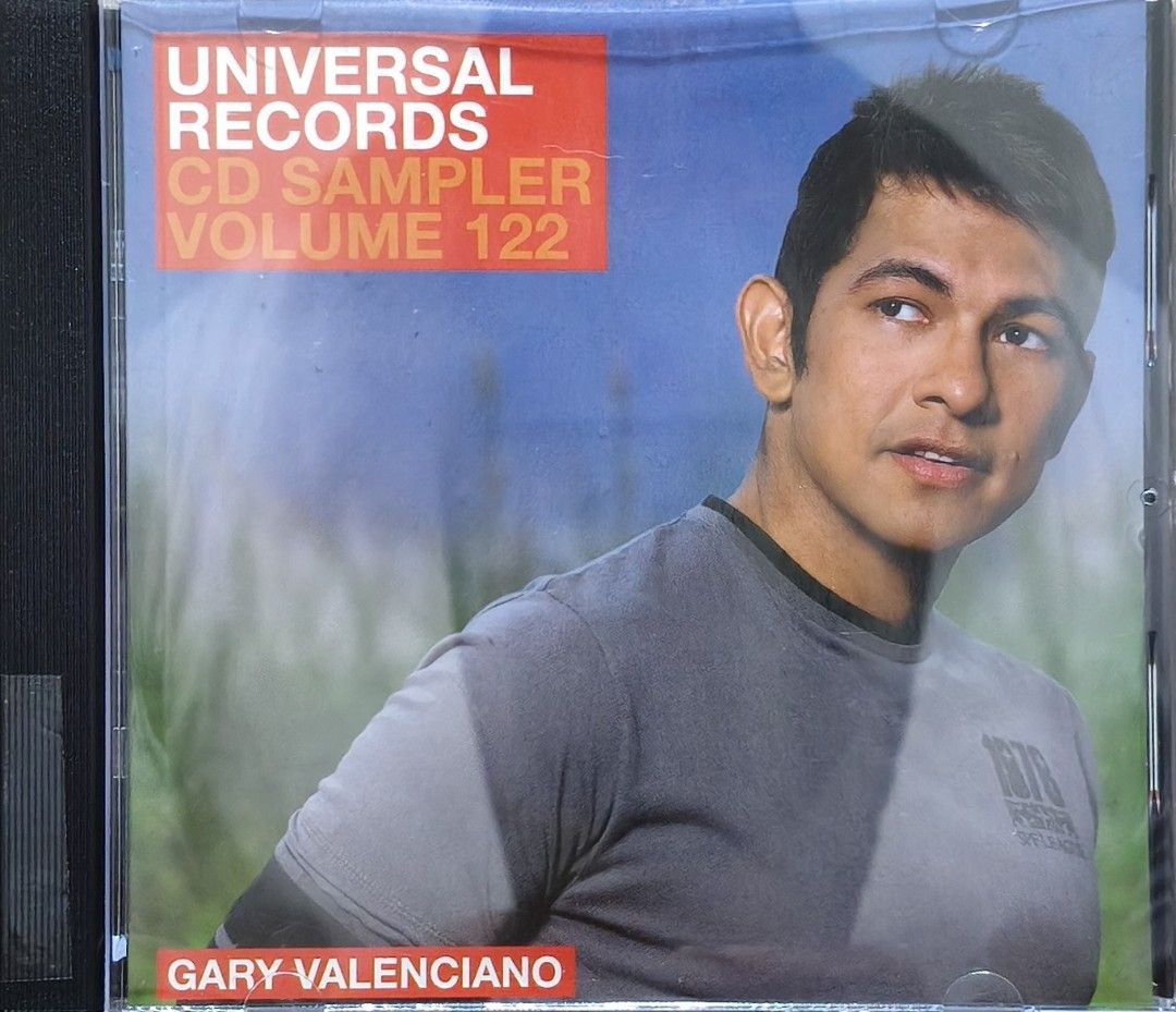 Universal Records CD Sampler Volume 122 Gary Valenciano (Category: CDs & DVDs) located in Manila. Submitted by ruelcabrer77078 (Listing ID 1464555473, Image 1). Description: - Universal Records CD Sampler Volume 122 - Cover features Gary Valenciano - Includes tracks from Gary Valenciano, Ronnie Liang, Swing Out Sister, and more - Promotional copy (not for sale) - Excellent compilation for music lovers.