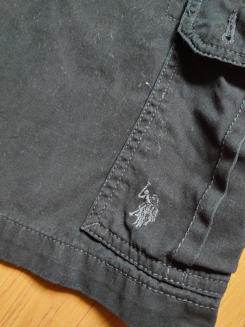 U.S POLO ASSN. JORTS (Category: Shorts) located in Pasig City. Submitted by melvincorre004 (Listing ID 1464410646, Image 3). Description: COLOR RATE 9/10 UKAY HUNT NO ISSUE NEED WASH LANG DIME: WAIST -36 LENGTH - 21 WIDE - 11.
