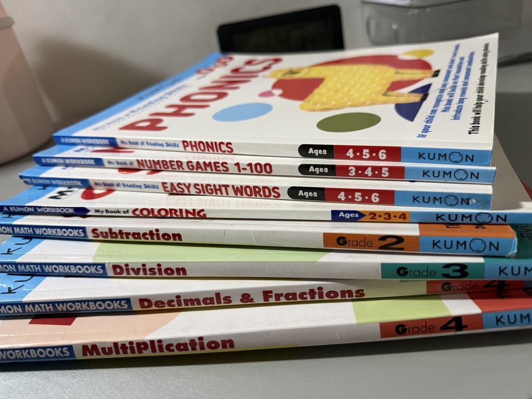 Used Kumon activity books with used worksheets (Category: Children's Books) located in Malabon City. Submitted by lovingluxurybykzelle (Listing ID 1464496136, Image 2). Description: Used pencil-written Kumon activity books from preschool to grades 2,3,4. Take all Kumon books with free reading worksheets with CHECKS ALREADY .