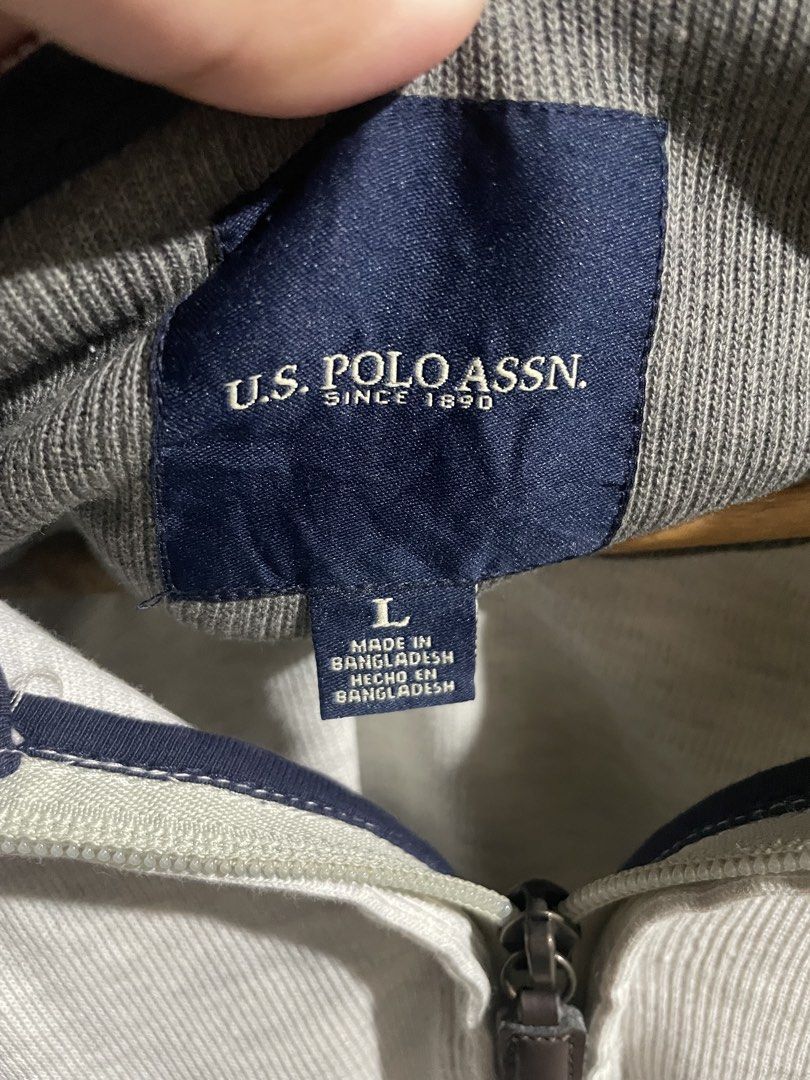 Uspa Quarterzip Tricolor pony (Category: Coats, Jackets and Outerwear) located in Batangas. Submitted by rags2bands (Listing ID 1464464054, Image 2). Description: Uspa Quarterzip Jacket Brand new condition complete tags no issue no flaws 100% authentic tricolor pony 21x28 1580 plus shipping only.