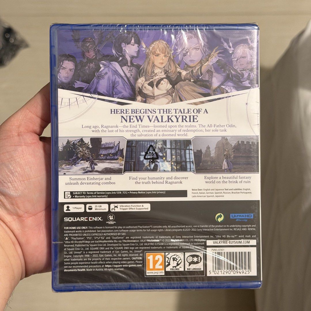 Valkyrie Elysium (SEALED) (Category: PlayStation) located in Pasig City. Submitted by kingclutter (Listing ID 1464467846, Image 3). Description: .
