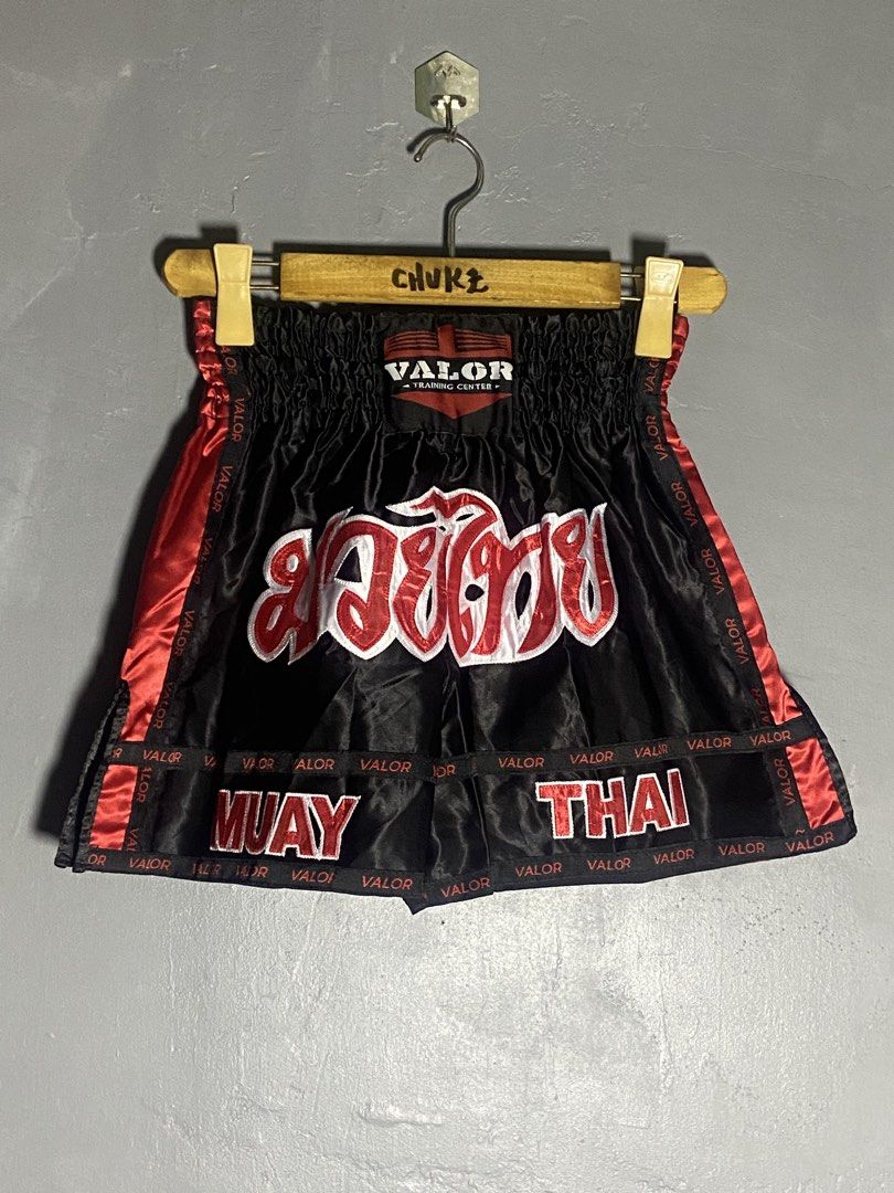Valor Muay Thai short (Category: Activewear) located in Cabuyao City. Submitted by chukz_x (Listing ID 1464520508, Image 1). Description: Valor Muay Thai short Size : SMALL Dimes : 24-30W 14L Condition : Excellent Issue : none Price : 400 📍READY TO WEAR 📍Cabuyao Laguna.