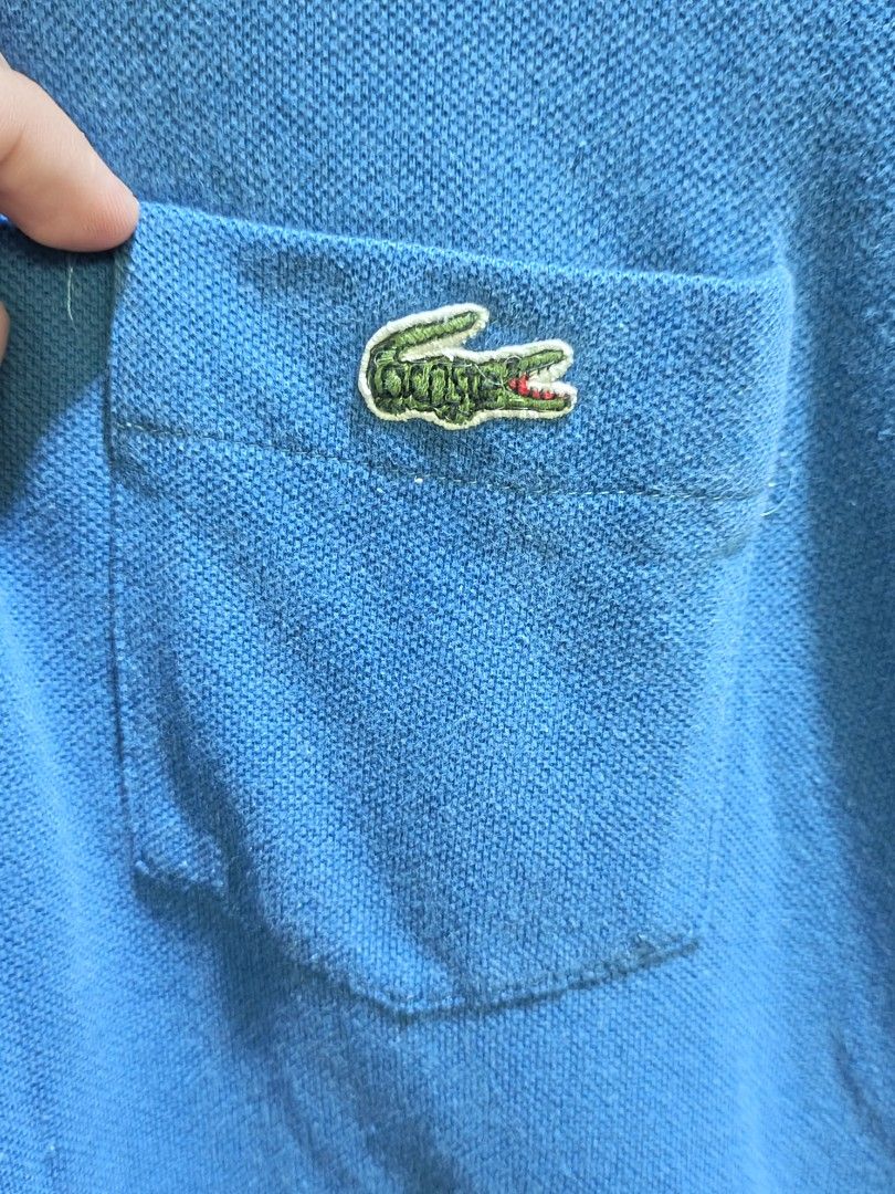 Vintage 80s CHEMISE LACOSTE (Category: Tshirts & Polo Shirts ) located in Calabanga. Submitted by just-thrift (Listing ID 1464513090, Image 3). Description: Vintage 80s CHEMISE LACOSTE ‎GOOD CONDITION ‎COLOR RATE: 9/10 ‎ISSUE:MINIMAL LINTS ‎DIMES:19.5/26.