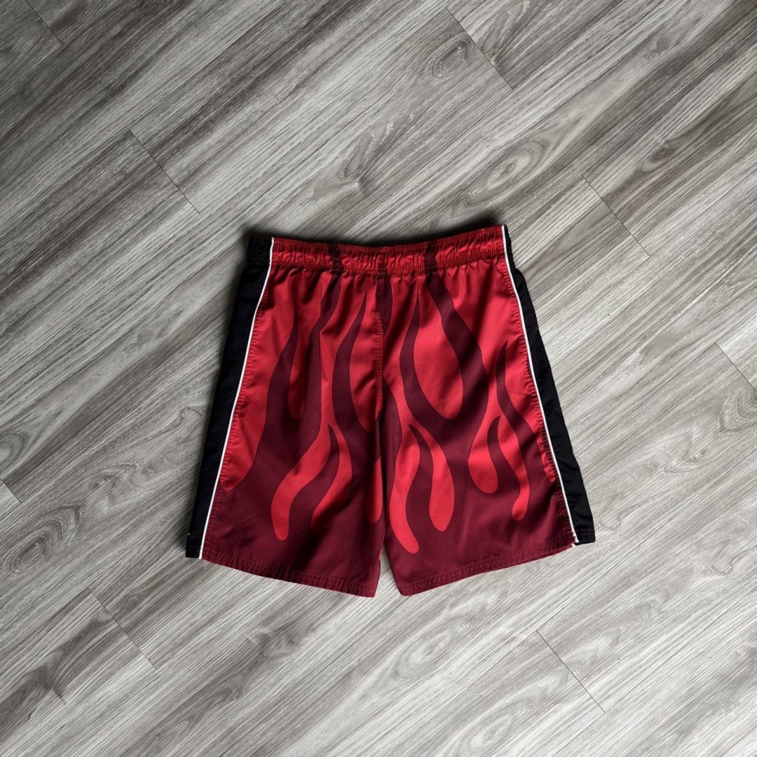 Vintage Nike Flame Short (Category: Shorts) located in Cebu City. Submitted by specializedgoodsitem_ (Listing ID 1464532240, Image 3). Description: excellent condition slightly needs wash ( naka display sa store ) details posted color may vary due to light 30 - 34’ waistline 18.5’ length .