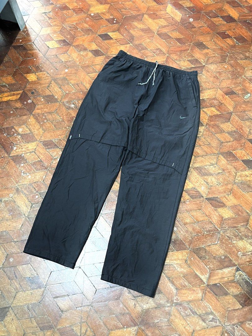 Vintage Nike Track Pants (Category: Jeans) located in Manila. Submitted by oloip.thrift (Listing ID 1464394182, Image 2). Description: Size: XXL on tag Dimes: 30/39 ( adjustable waist ) Leg opening: 8 Color rate: 9/10 Good condition No issue.