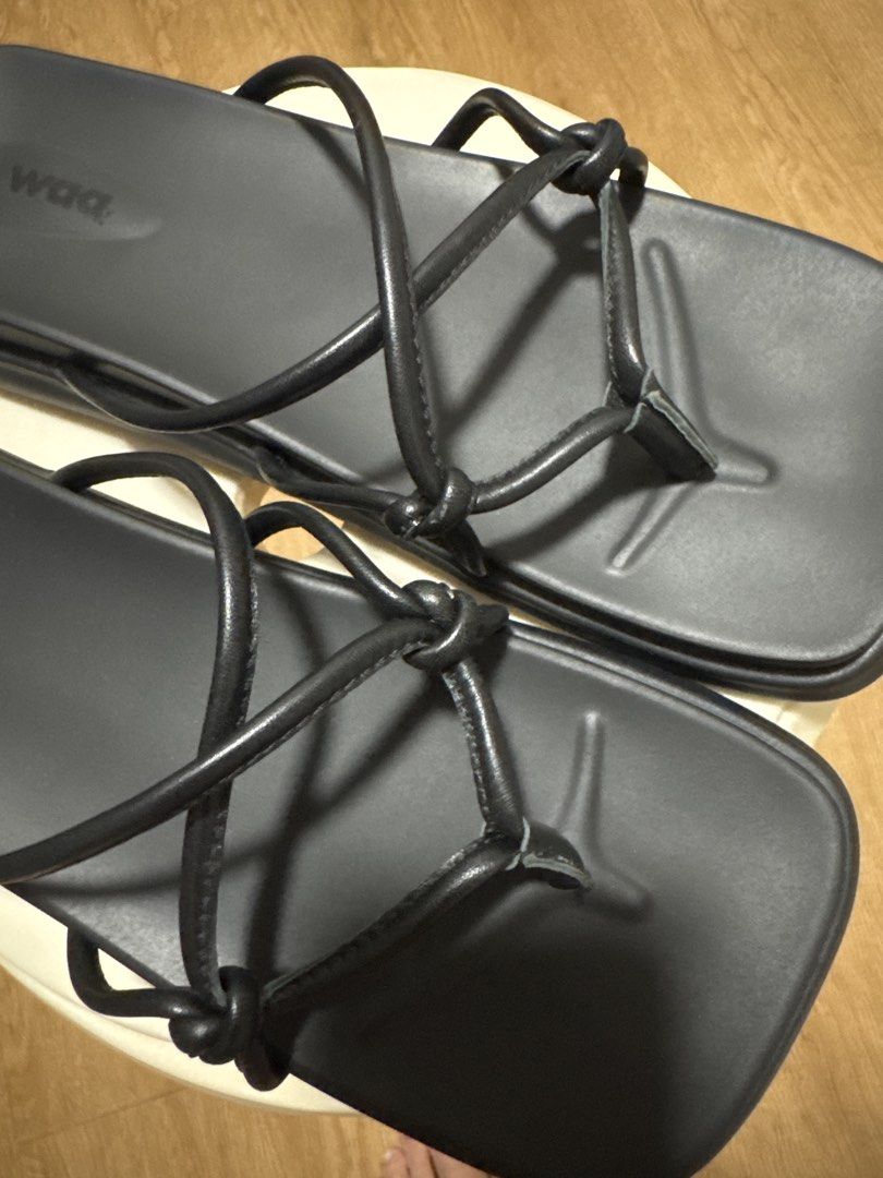 Waa Studios ROI Sandals (Category: Flats & Sandals) located in Los Banos. Submitted by declutterbycee (Listing ID 1464401008, Image 3). Description: 42 = 26 cm based on their website Best fits size 10 Used twice only No box but comes with pouch.