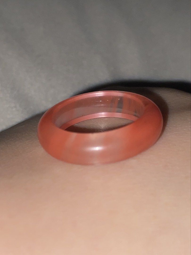Watermelon Red Tourmaline Bangle Ring S9 (Category: Rings) located in Quezon City. Submitted by vchristineandrea (Listing ID 1464422829, Image 3). Description: Watermelon tourmaline is believed in crystal healing to provide profound emotional healing, balance the heart chakra, and reduce stress..